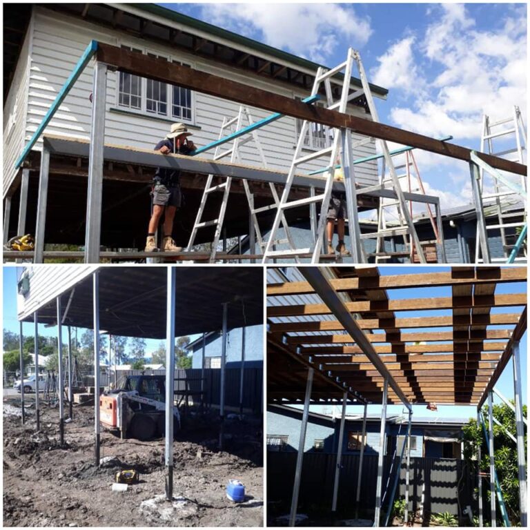 r.a williams carpentry and joinery brisbane builders house raise